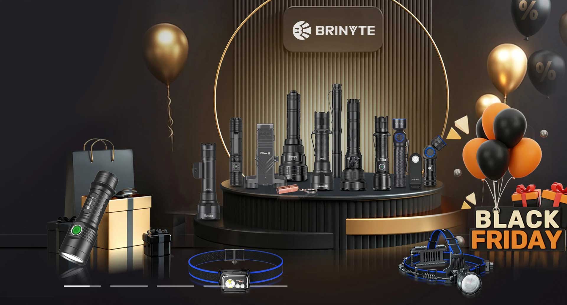 Alle lygter fra Brinyte