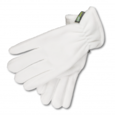 Hvide Fleece handsker