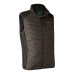 Moor vatteret vest med strik - Brown Leaf