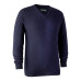 Kingston Striktrøje med V-hals - Dark Blue