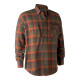 Ethan Skjorte - Orange Check Jagttøj