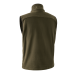 deerhunter eagle fleece vest tarmac green forside