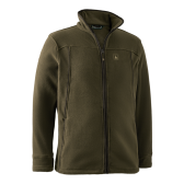 deerhunter eagle fleece jakke tarmac green forside