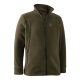 deerhunter eagle fleece jakke tarmac green forside