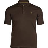 Skeet Polo t-shirt - Classic brown