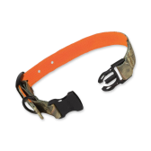 HP&G Dog vendbar hundehalsbånd Camo/Orange