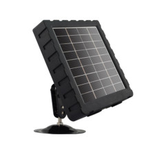 12V solpanel med indbygget batteri