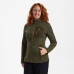 Deerhunter Lady SAREK strikjakke  – Olive Night melange