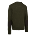 Deerhunter HARRINGTON strik med rund hals – Forest Ember Melange