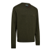 Deerhunter HARRINGTON strik med V-hals – Forest Ember Melange