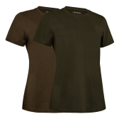 Deerhunter Lady 2-pak T-shirts – Fallen..