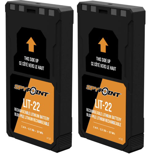 SPYPOINT LIT-22 lithiumbatteri – Twin Pack