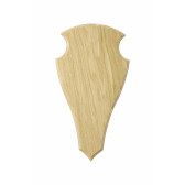 EUROHUNT trofæplade i eg – model 2 – 52..