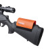 BLACK FIRE justerbar kindpude, orange