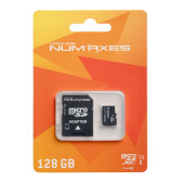 NUM’AXES microSD-kort 128 GB med adapter..