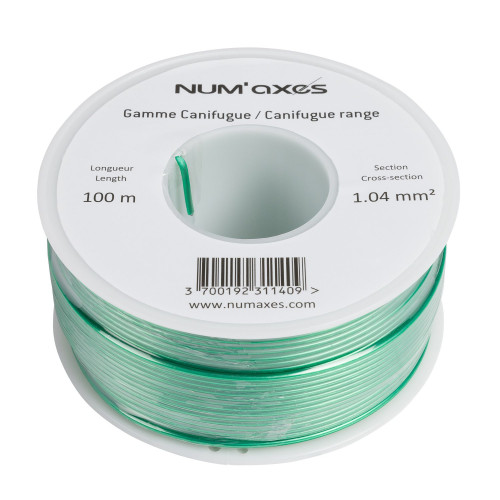Aluminium ledningsrulle 1.04mm² x 100m til CANIFUGUE