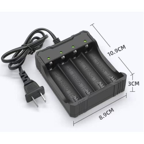 NUM’AXES oplader til 18650-batterier