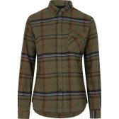 Seeland Skye Flannel skjorte – Grape Leaf/Terracotta Check