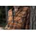 Seeland Skye Flannel skjorte – Grizzly Brown/Terracotta Check