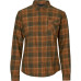 Seeland Skye Flannel skjorte – Grizzly Brown/Terracotta Check