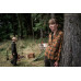 Seeland Skye Flannel skjorte – Grizzly Brown/Terracotta Check