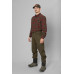 Seeland Glen Flannel Skjorte – Red forest check