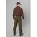 Seeland Glen Flannel Skjorte – Red forest check