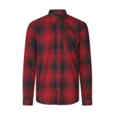 Seeland Glen Flannel Skjorte – Red check