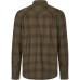 Seeland Glen Flannel Skjorte – Pine Green/Dark Navy Check