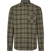 Seeland Glen Flannel Skjorte – Grape Leaf/Dark Navy Check