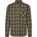 Seeland Glen Flannel Skjorte – Grape Leaf/Dark Navy Check