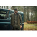 Seeland Glen Flannel Skjorte – Grape Leaf/Dark Navy Check