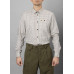 Seeland Oxford Skydeskjorte – Grape Leaf/Terracotta Check