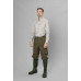 Seeland Oxford Skydeskjorte – Grape Leaf/Terracotta Check
