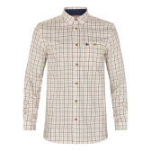 Seeland Oxford Skydeskjorte – Classic Blue/Merlot Check