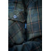 Seeland Glen Junior Flannel Skjorte – Pine Green/Dark Navy Check