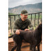 Seeland Peak Half Zip – Pine green melange