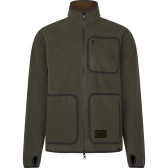Seeland Rogue Solid Reversible Fleece – Grizzly Brown/Demitasse brown