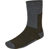 Seeland Field Thermo Sokker - 2Pack – Pine Green Melange/Grey Melange
