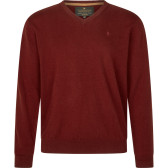 Seeland Pine V-Neck Pullover – Merlot