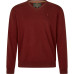 Seeland Pine V-Neck Pullover – Merlot