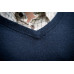 Seeland Pine V-Neck Pullover – Dark Sapphire