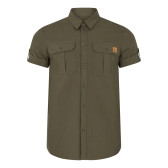 Seeland Selous S/S Cargo Skjorte – Grape leaf