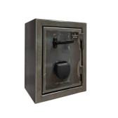 Pistolskab SP11 Mini kodelås Raw Steel