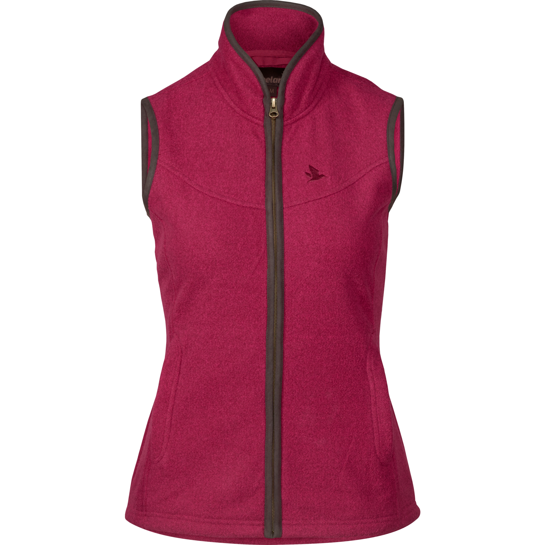 Woodcock fleece vest Women - Classic burgundy thumbnail