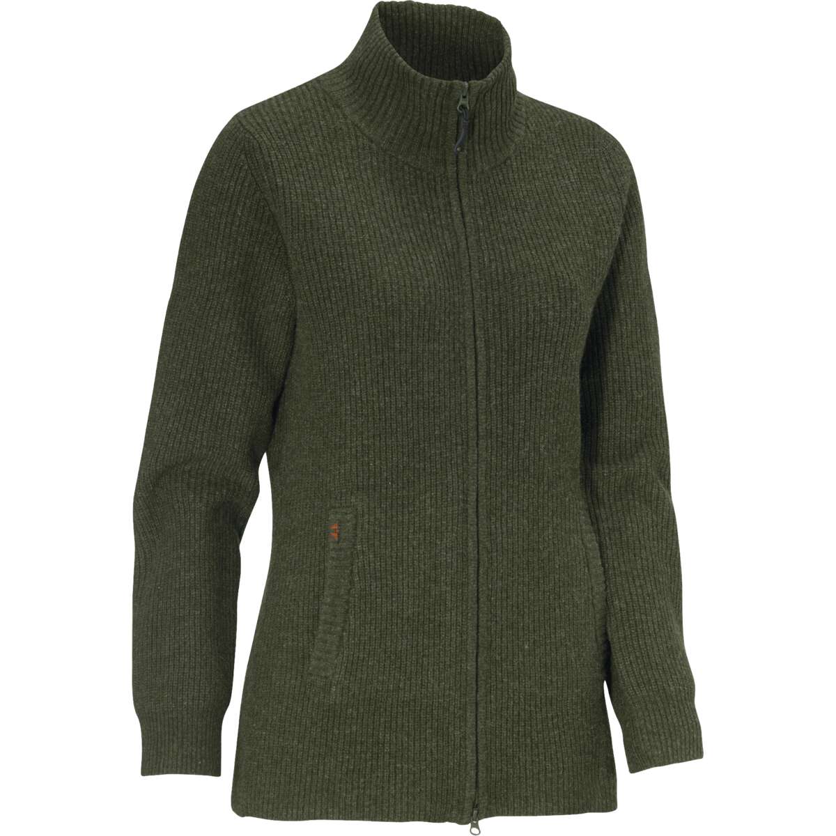 Shirley W Sweater Full-zip Loden Green - 40 thumbnail