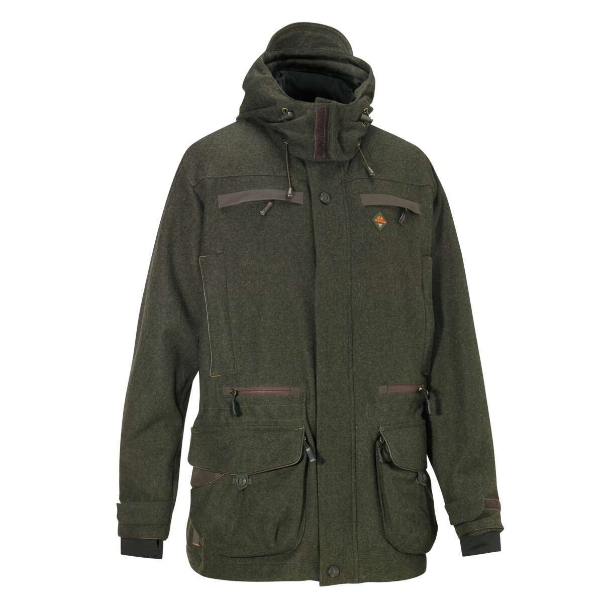 Vist Loden Classic M Jakke Dark Olive - 54 thumbnail